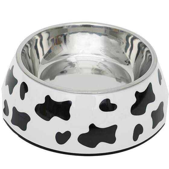 Dog bowl bowl food pot anti -overturned cat bowl drinking water bowl special puppy food rice bowl stainless steel cat food bowl pet supplies
