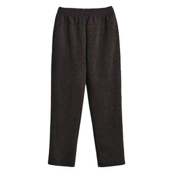 
Chenille Fat Mom Thickened Large Size Middle-aged and Elderly Women's Pants