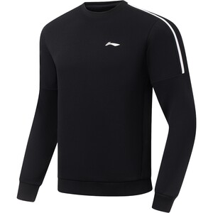 
Li Ning sweatshirt men's spring fitness running men's round neck business top training long-sleeved knitted sportswear for men