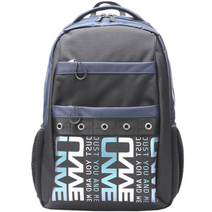 Unme Junior High School Students' School Bags Large Capacity Reduce the Burden of Women, Boys, Primary School Students' Lightweight Waterproof and Durable Backpacks