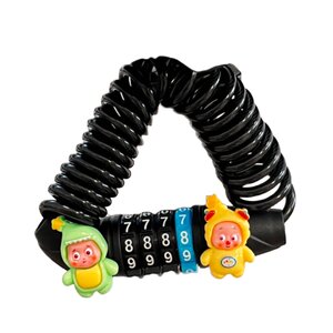 
Bicycle cable code lock Zootopia Judy anti-theft wire lock anti-shear mountain road bike digital lock