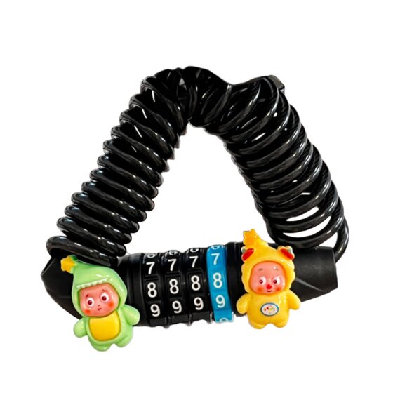 
Bicycle cable code lock Zootopia Judy anti-theft wire lock anti-shear mountain road bike digital lock