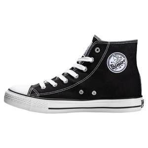 Huili flagship store women's shoes summer black high-top canvas shoes women's thick-soled white shoes casual board shoes sports shoes