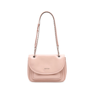 
[Ximetin] Heart-moving cowhide crossbody bag for women's new pink bag niche high-end chain shoulder bag