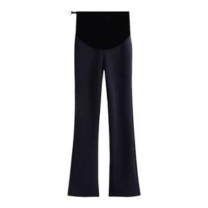 
Pregnant women's slim-fit suit pants for summer, thin and small ones, spring nine-point leggings that can be worn outside the belly during pregnancy