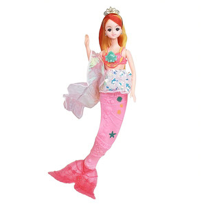 
mimiworld color changing mermaid doll toy girl play house fairy princess children new year gift