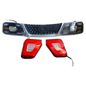 
Electric tricycle headlight assembly, rear taillight, turn signal, front grille, H9 four-wheeler vehicle accessories