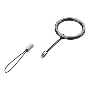 
New mobile phone lanyard anti-lost rope mobile phone key U disk universal short lanyard metal ring rope men and women pendants