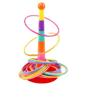 Set circle toy children's set game parent -child interaction puzzle throwing baby kindergarten competition stack music