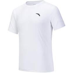 ANTA quick-drying T breathable short-sleeved T-shirt men's 2025 summer training badminton running wear fitness sports top