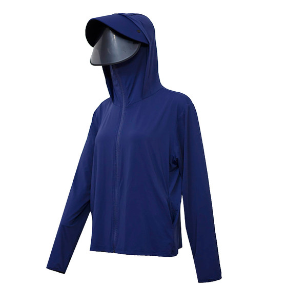 
2026 new style sun protection clothing for men, high-end summer ice silk anti-UV breathable thin outdoor fishing sun protection clothing