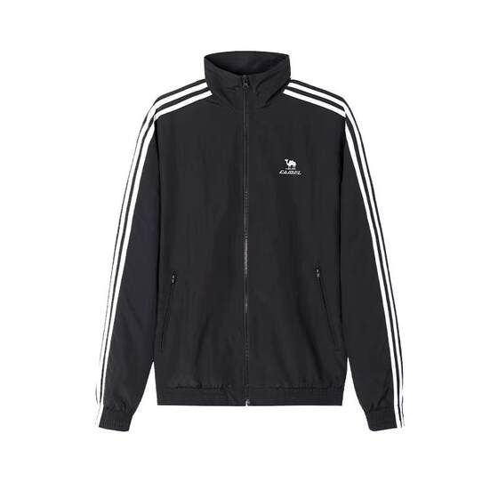 
Camel Campus Windbreaker All-terrain Jacket Retro Stand Collar Jacket Spring and Summer New Outdoor Sports Water-Repellent Jacket