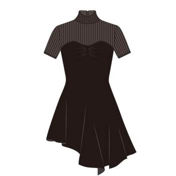 TOSWIM one-piece swimsuit women's skirt swimsuit slimming sun protection conservative vacation hot spring high-end 2025 new model