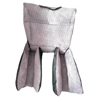 A motorcycle windshield with very good leather