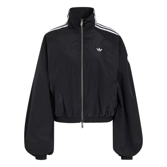
Fashionable and versatile loose funnel collar sports thin coat for women spring new adidas Adidas clover