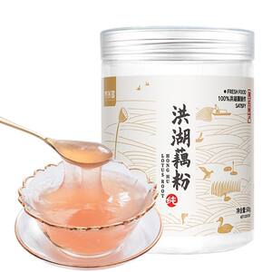 
Honghu Pure Lotus Root Powder Couple Powder for Pregnant Women No Additives Original Lotus Root Powder Official Flagship Store Brewing Canned Healthy and Pure