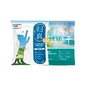 
Small edamame Guizhen cat food enzymatically hydrolyzed chicken and fish taste pack rabbit blood pelt hair cleaning teeth freeze-dried cod and krill staple food
