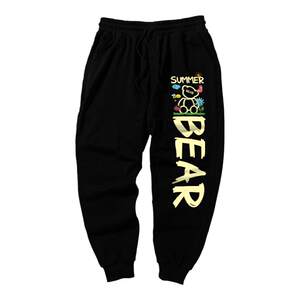 
Thin fleece pure cotton sweatpants autumn and winter loose fat men's leggings basketball casual trousers plus fat plus size sportsmen