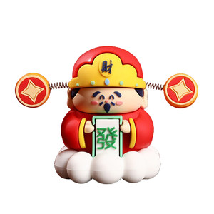 
2026 new God of Wealth ornaments, car interior decorations, high-end men's and women's car center console creative small ornaments
