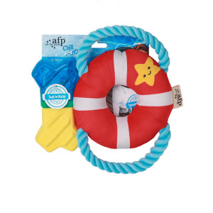 
afp summer dog toy set teeth cleaning rope knot toys contrasting color design cool and heat-relieving pet supplies