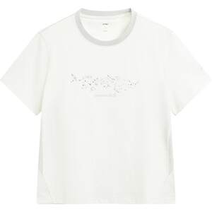 
Li Ning outdoor CF traceable short-sleeved T-shirt women's new round neck half-sleeved loose breathable shirt summer sportswear