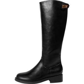 Daphne thick-soled gold lock boots for women 2025