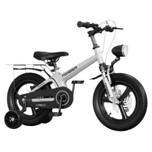 
Permanent magnesium alloy children's bicycle 2-3 to 6 years old boys and babies new style bicycle with auxiliary wheels