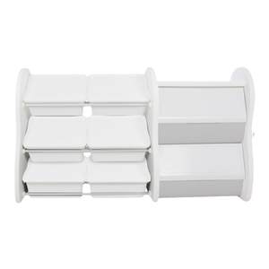 South Korea imported iFAM children's toy storage box organizing rack elephant large -capacity finishing box
