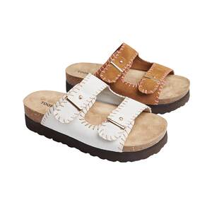 
Xu Ruohan's same style Toomanyshoes 26 summer island vacation thick-soled Birkenstock slippers women's beach sandals
