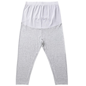 Large size 200*0.5kg leggings for pregnant women in spring and summer thin style, high elastic and no adjustment belly support pants, fat mm women
