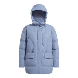 
[Gift to Mom] Bosideng's new down jacket women's hooded short style thickened warm and windproof 90 velvet