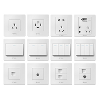 Bull Switch Socket - USB Wall Plug-in Board - Concealed 86 Type - Household Panel From Official Website
