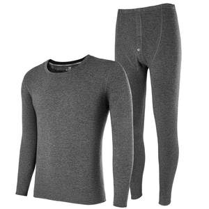 
Goldlion German velvet thermal underwear men's wool thickened plus velvet winter autumn clothes long trousers set men's base layer shirt