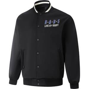 
Li Ning BADFIVE baseball jacket men's spring top cardigan long-sleeved knitted sweater sweatshirt