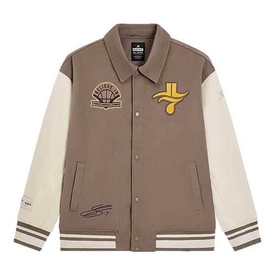 
Xtep thin cotton jacket sports lapel jacket men's 2025 spring new warm windproof jacket 975129170202