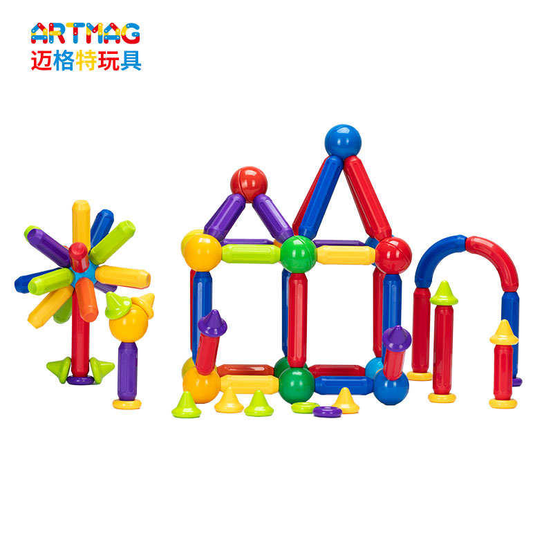 ARTMAG迈格特大号强磁力棒儿童益智玩具男女孩百变早教积木磁性
