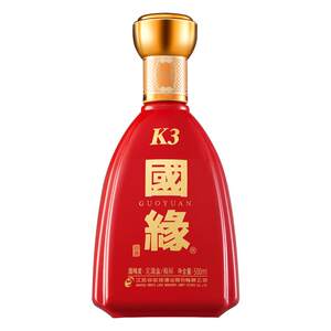 
Jin Shiyuan Guoyuan k3 pure grain liquor 500ml*1 bottle 42 degrees soft and elegant wedding banquet wine
