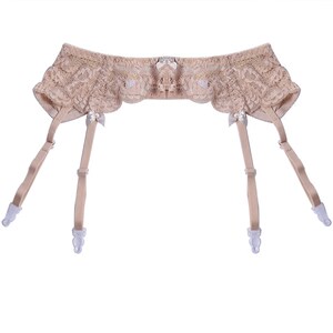 Lace lace ribbon three rows of two rows of two buckles can adjust long stockings sexy hanging strap
