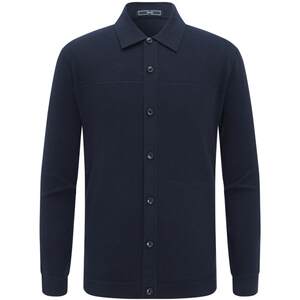 
EMZ Ordos 25 autumn and winter new antibacterial casual simple versatile lapel knitted wool jacket for men