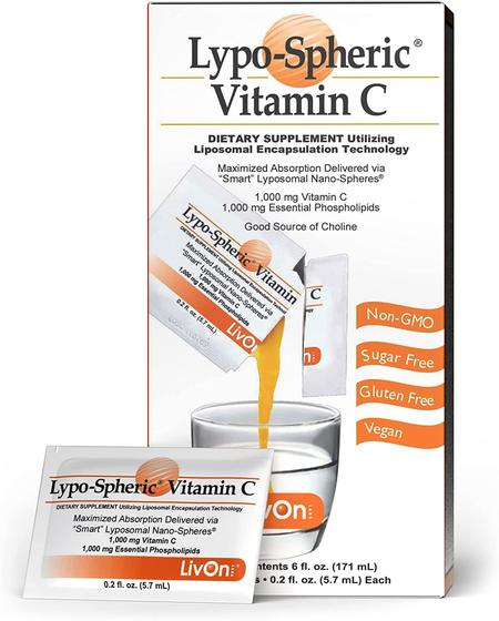 美国代购LivOn Laboratories Lypo–Spheric Vitamin C – 1 Cart