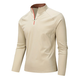 
Outdoor sports quick-drying clothing men's long-sleeved T-shirt thin elastic fitness running training clothing sweat-absorbent quick-drying clothing spring and summer