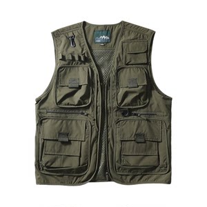 Integrated air artifact fishing vest men's luja multifunctional pocket tactical workwear outdoor mountaineering functional photography vest