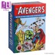 复仇者联盟 100 张珍藏漫画封面 英文原版 Avengers 100 Collectible Comic Book Cover Postcards