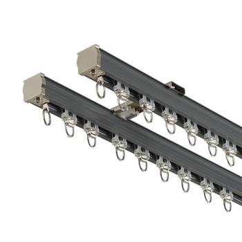 Silent curtain track gold pole bearing wheel aluminum alloy