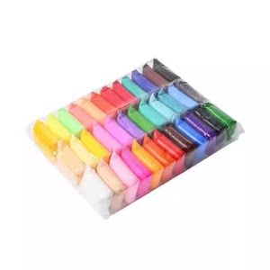 
Clay ultra-light non-toxic children's clay colored clay plasticine 24 colors kindergarten primary school students 12 ribbon tools kindergarten recommended multi-color set educational toys safety