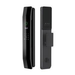 Non-destructive installation of old door smart locks