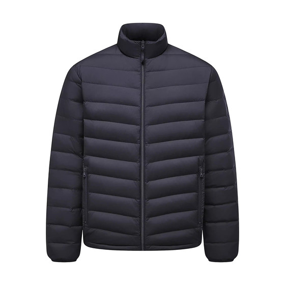 
[Spare ribs down jacket] Bosideng 26 spring new men's short, thin, three-proof down jacket, stand collar, warm and loose, 90 fleece