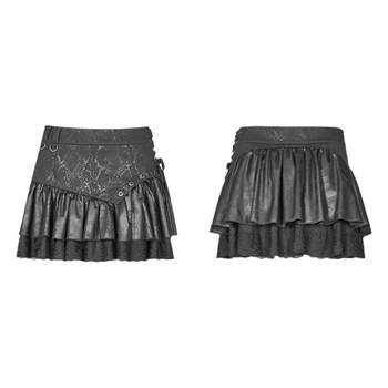 PUNKRAVE Steampunk Puffy Skirt Summer
