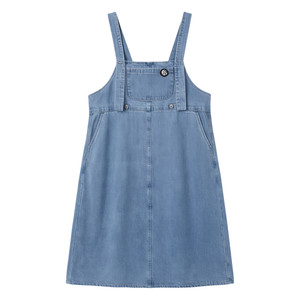 Feixue pregnant women's dress summer new denim strap skirt two sets of dresses dress pure cotton T -shirts female summer dress