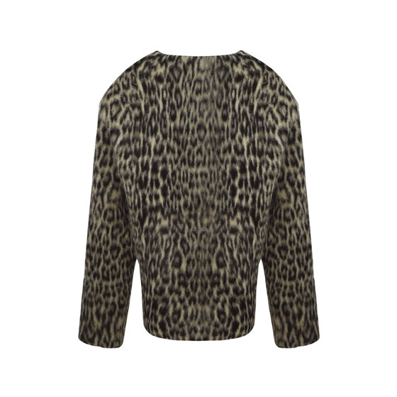 
COOLLINE Lin Zixi Under London Bridge High-end Heavy Industry Wool Twill Mid-length Temperature Coat Jacket